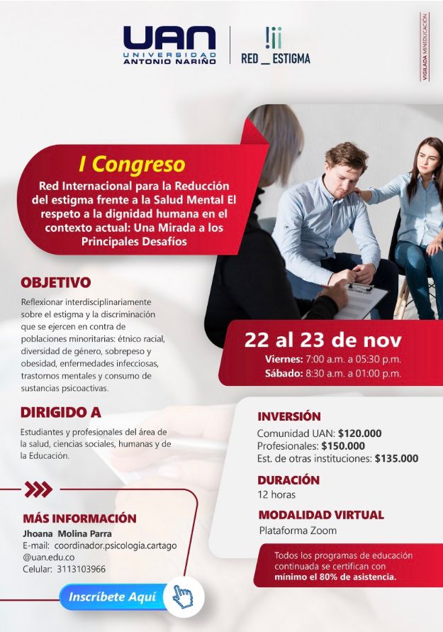 Flyer Congreso Red Estigma 2024